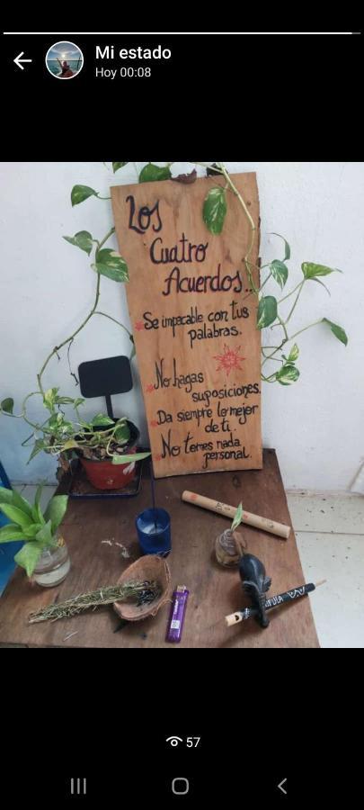 Casa De Viajeros Apartman Bacalar Kültér fotó